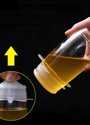 6Pcs Food Silicone Cover Fresh-keeping Dish Stretchy Lid Cap Reusable Wrap Organization Storage Tool Kitchen Accessories 6PCS Silicone Stretch Lids