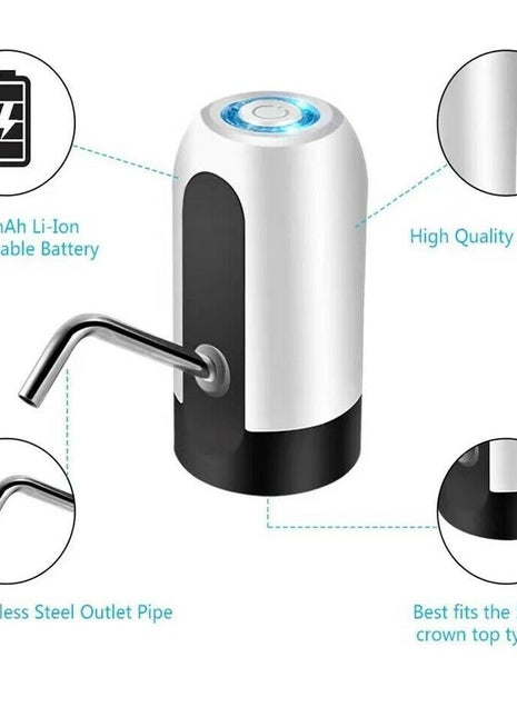 Water Bottle Electric Automatic Universal Dispenser 5 Gallon USB USB Water Dispenser Automatic Drinking Water Bottle