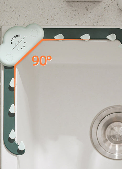 Creative Cloud Sink Drain Rack Kitchen Sink Garbage Filter Sink Disposable Filter Mesh Bag Anti-Blocking Strainer Kitchen Gadget