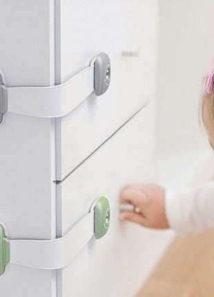 Home Baby Safety Protection Lock Anti-Clip Hand Door Closet Cabinet Locks Fo Fridge Cabinet Drawer Box Safe Lock For Kids No Tools Or Drilling Child Safety Cabinet Proofing Cabinet Drawer Door Latches
