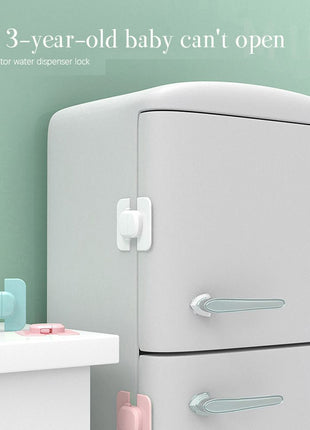 Home Baby Safety Protection Lock Anti-Clip Hand Door Closet Cabinet Locks Fo Fridge Cabinet Drawer Box Safe Lock For Kids No Tools Or Drilling Child Safety Cabinet Proofing Cabinet Drawer Door Latches