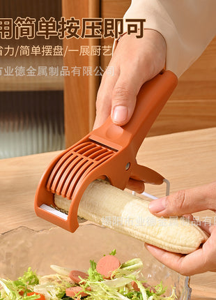 Fruit Slicer Ham Sausage Banana Slicer Banana Lunch Meat Cucumber Lemon Slicing Tool Divider