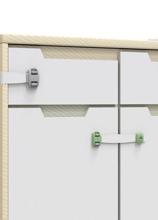 Home Baby Safety Protection Lock Anti-Clip Hand Door Closet Cabinet Locks Fo Fridge Cabinet Drawer Box Safe Lock For Kids No Tools Or Drilling Child Safety Cabinet Proofing Cabinet Drawer Door Latches